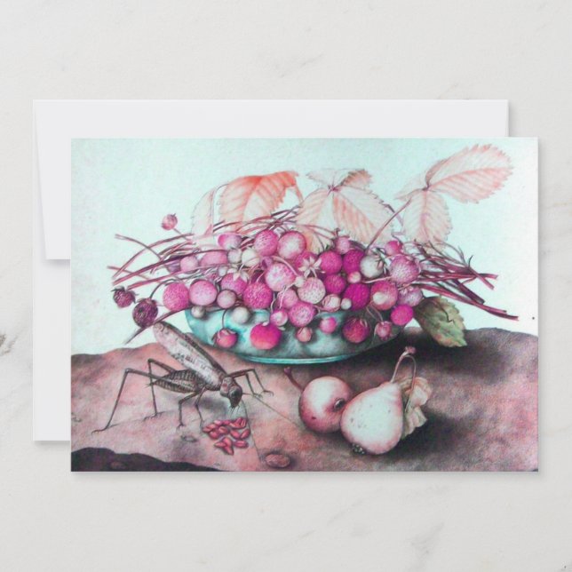 SEASON'S FRUITS / STRAWBERRIES AND PEARS ANNOUNCEMENT (Front)