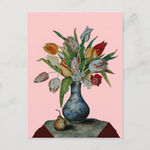 SEASON'S FRUITS - TULIPS POSTCARD