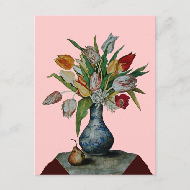 SEASON'S FRUITS - TULIPS POSTCARD (Front)