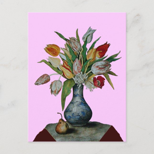SEASON'S FRUITS - TULIPS POSTCARD (Front)