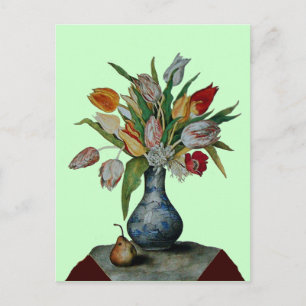 SEASON'S FRUITS - TULIPS POSTCARD