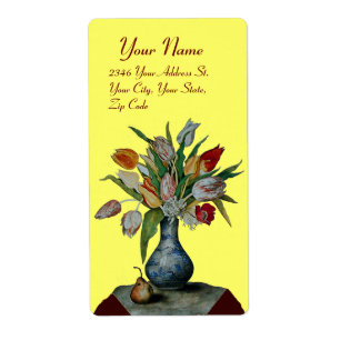 SEASON'S FRUITS -TULIPS yellow