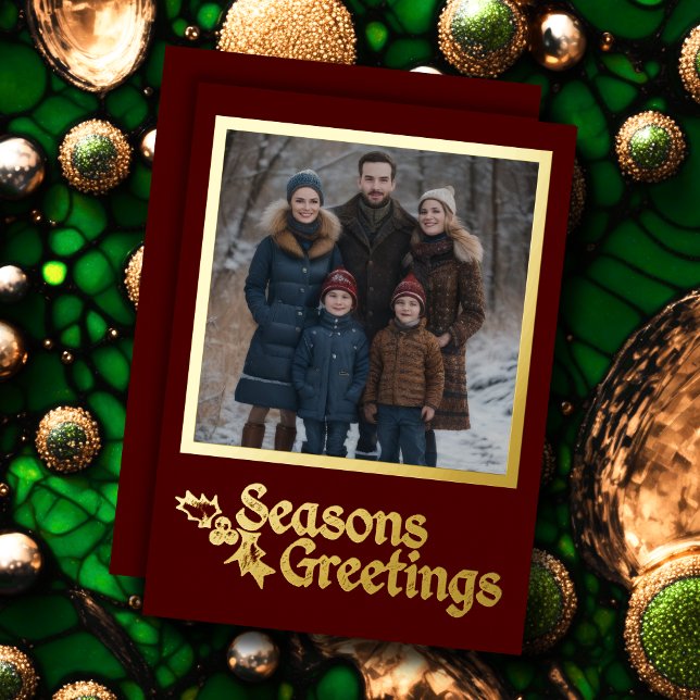 Season's Greeting and Your Photo (Creator Uploaded)