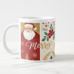 Season's Greeting Large Coffee Mug