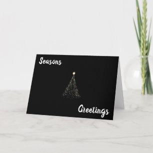 SEASON'S GREETINGS AND A HAPPY NEW YEAR HOLIDAY CA CARD