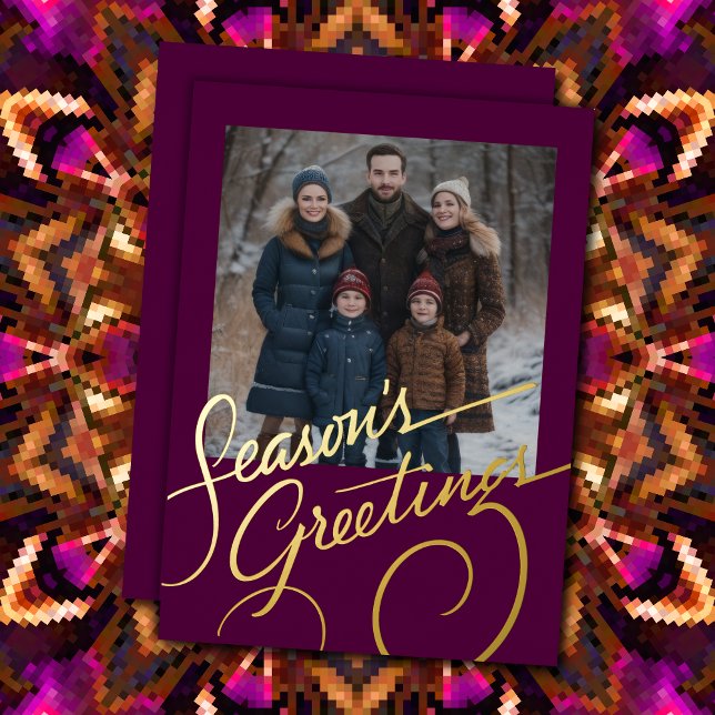 Season's Greetings and Your Photo (Creator Uploaded)