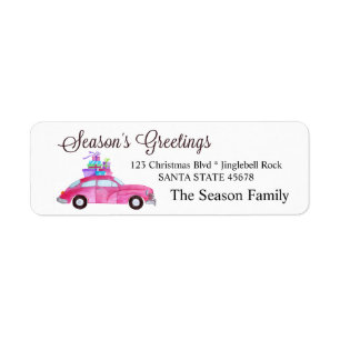 Season's Greetings Car and Christmas gifts