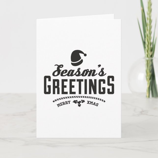 Season's Greetings Card (Front)