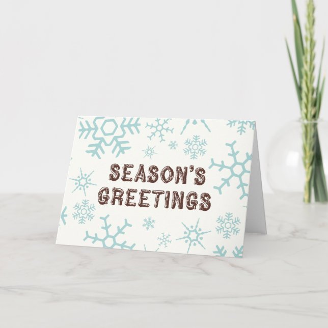 Season's Greetings Card (Front)
