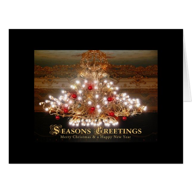 Seasons Greetings - Card (Front Horizontal)