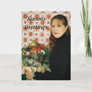 Seasons Greetings Christmas Card