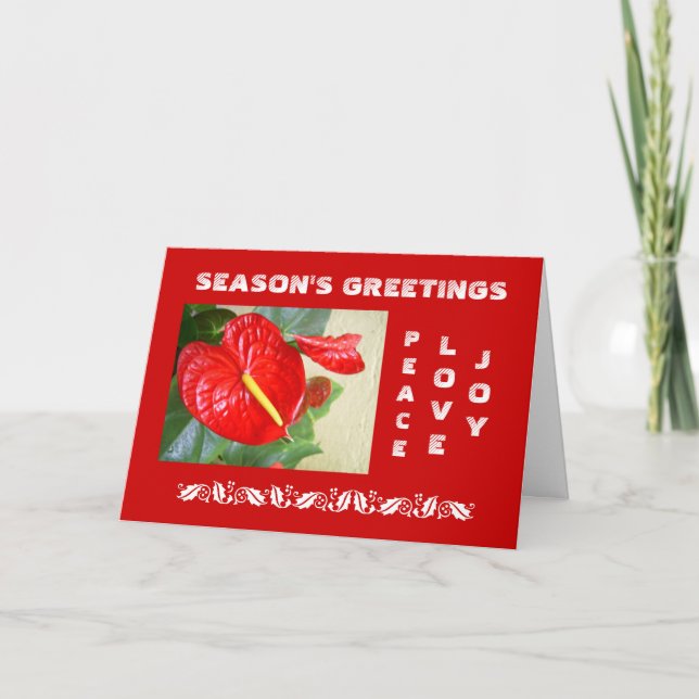 Season's Greetings Christmas Card (Front)