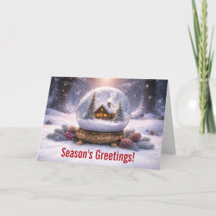 Seasons Greetings Christmas from Our Home to Yours Card