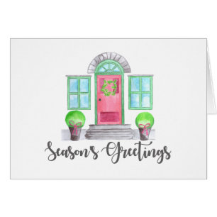 Season's Greetings Christmas home