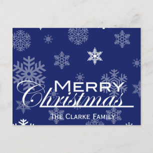 Season's Greetings Christmas Post Card