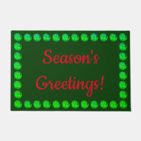 Season's Greetings Doormat
