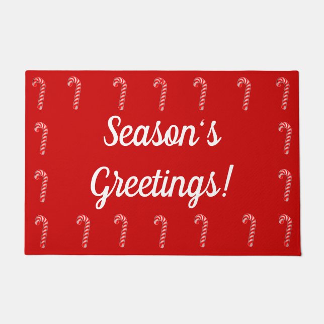 Season's Greetings Doormat (Front)