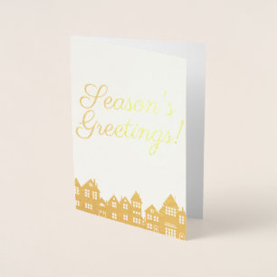 Seasons Greetings Foil Card