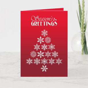 Seasons Greetings Folded Card