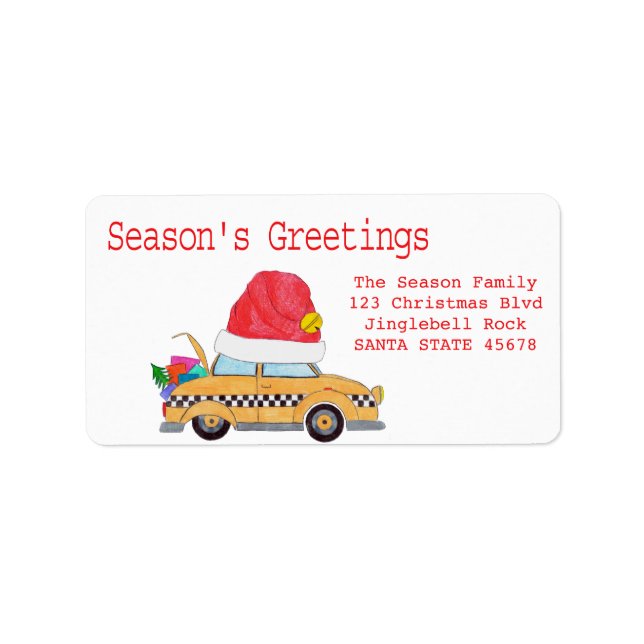 Season's Greetings from new home label (Front)
