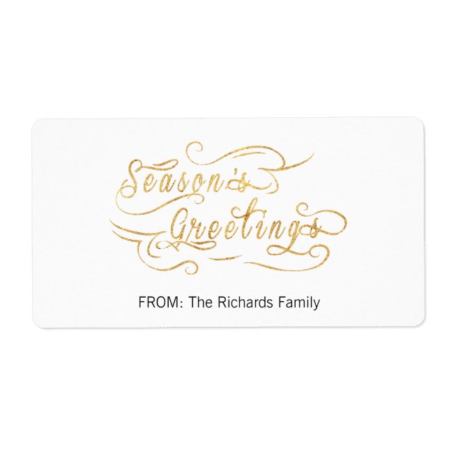Seasons Greetings (GOLD) (Front)