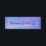 Seasons Greetings/Hanukkah Blessings Mini Business Card<br><div class="desc">These cards are designed to be used in crafting custom greeting cards. You will handmake your own card and use these cards as additions to the front of your home created cards. The cards are two sided so you can use either "Seasons Greetings/Hanukkah Blessings" You can customise this product to...</div>