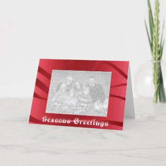 Seasons Greetings - Happy Holidays Holiday Card