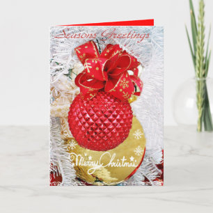 Seasons Greetings,Happy Holidays_ Holiday Card