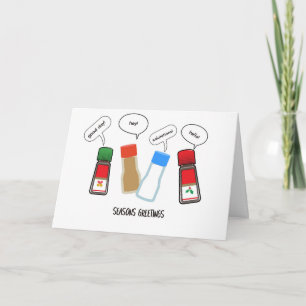 Seasons Greetings Holiday Card