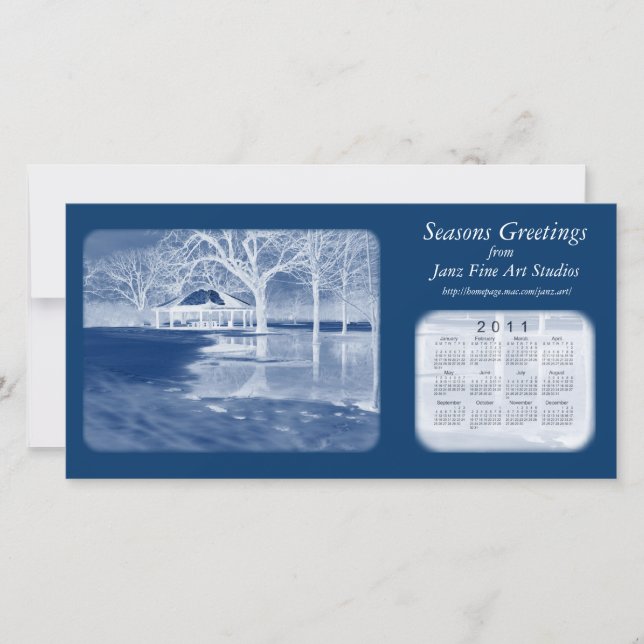 Seasons Greetings Holiday Card (Front)