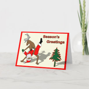 season's greetings holiday card