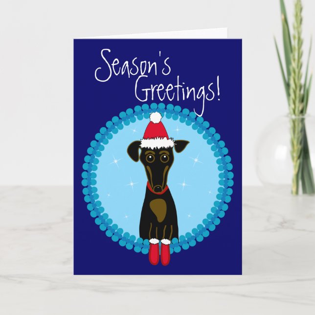 Season's Greetings Holiday Card (Front)