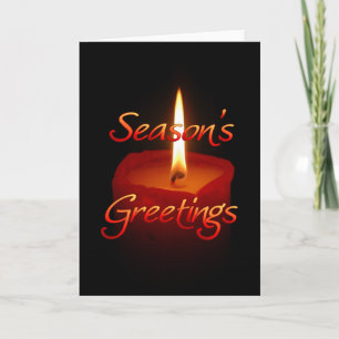 Season's Greetings Holiday Card