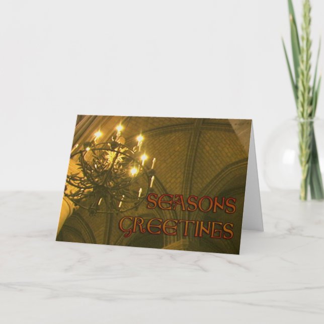 seasons greetings holiday card (Front)