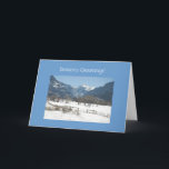 Season's Greetings! Holiday Card<br><div class="desc">Original photo features Mt. Abrams and the Uncompahgre Valley,  Colorado</div>