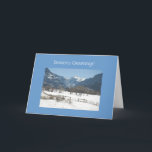 Season's Greetings! Holiday Card<br><div class="desc">Original photo features Mt. Abrams and the Uncompahgre Valley,  Colorado</div>