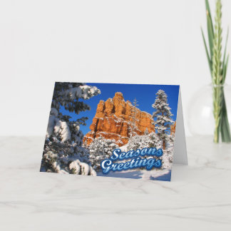 Seasons Greetings Holiday Card