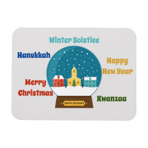 Season's Greetings  Magnet