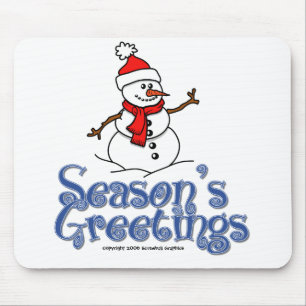Season's Greetings Mousepad