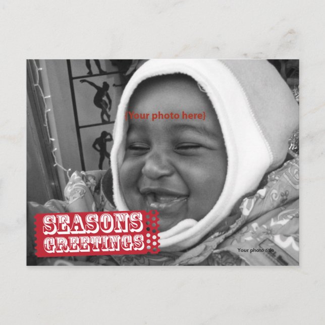 Seasons Greetings Postcard (Front)