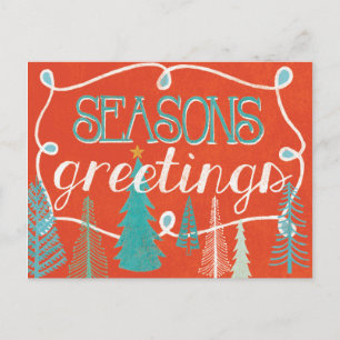 Seasons Greetings Postcard