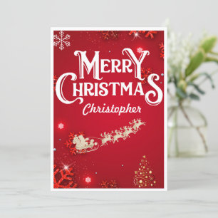 Season's Greetings Printable Card, Holiday Card