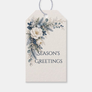Season's Greetings Refined Holiday Botanicals Mo Gift Tags
