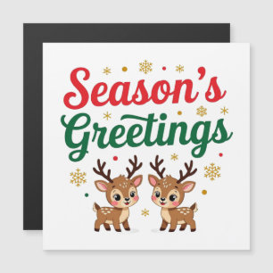 Season's Greetings Reindeer