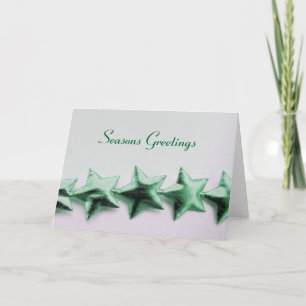 Seasons Greetings Star Card