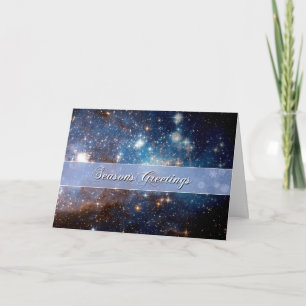 Season's Greetings Starry Night – Hubble Telesco Holiday Card