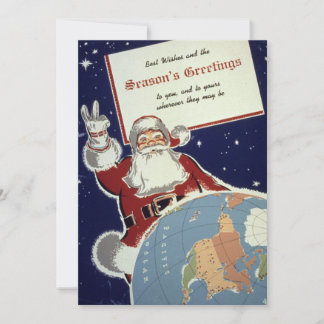 Season's Greetings Vintage Card