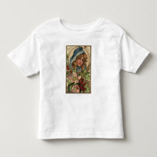 Seasons GreetingsGirl in a Hood Toddler T-Shirt