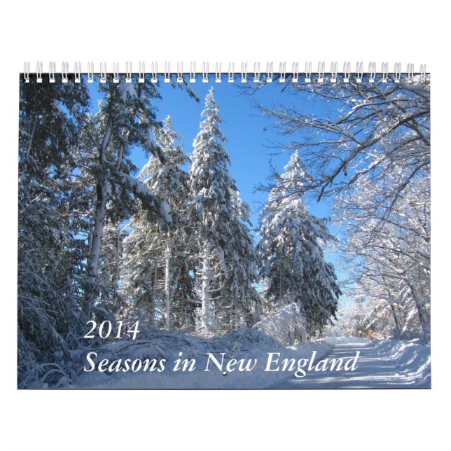 Seasons in New England ~ calendar (Cover)