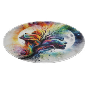 Seasons Of The Moon Cutting Board